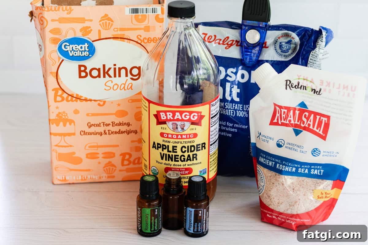 Detox Foot Soak Recipe for Tired Aching Feet 3 Ingredients for a detoxifying foot bath.