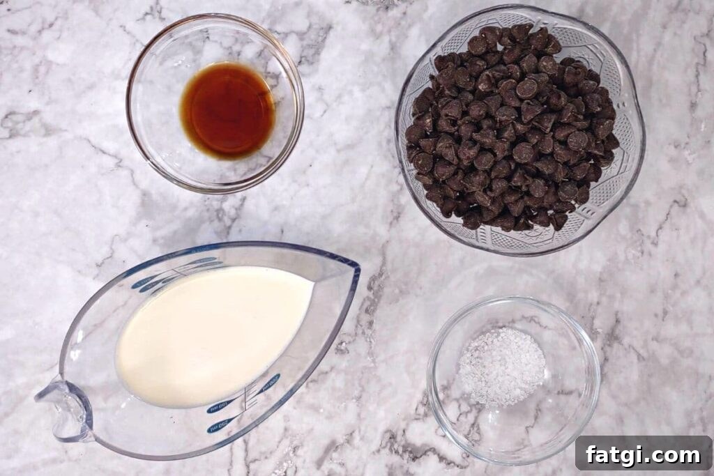 Microwave Chocolate Sauce: Homemade in Minutes 4 homemade chocolate sauce in the microwave ingredients