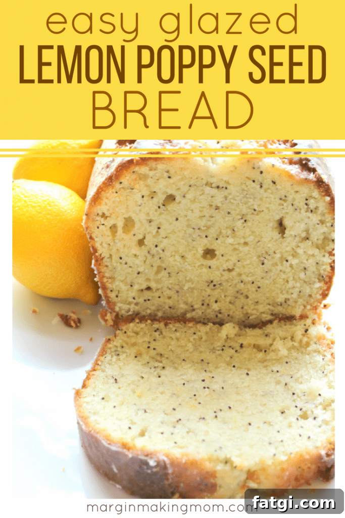 Wondering what to do with extra lemons? This easy glazed lemon poppyseed bread is so simple to make, but tastes delicious! Look no further for a tasty but easy lemon recipe sure to please your friends and family!