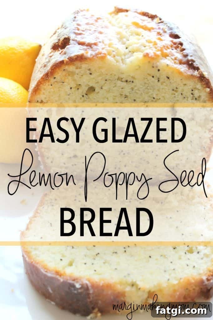 This tender, sweet lemon bread with a zippy lemon glaze is so tasty and refreshing! It makes a great grab-and-go breakfast or snack. Top it with some berries and cream for a delicious dessert!