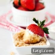 Strawberries with Sour Cream Classic Summer Dessert 6 Fresh Strawberries dipped in sour cream and then brown sugar