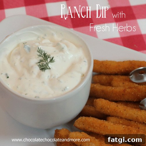 Ranch Dip with Fresh Herbs