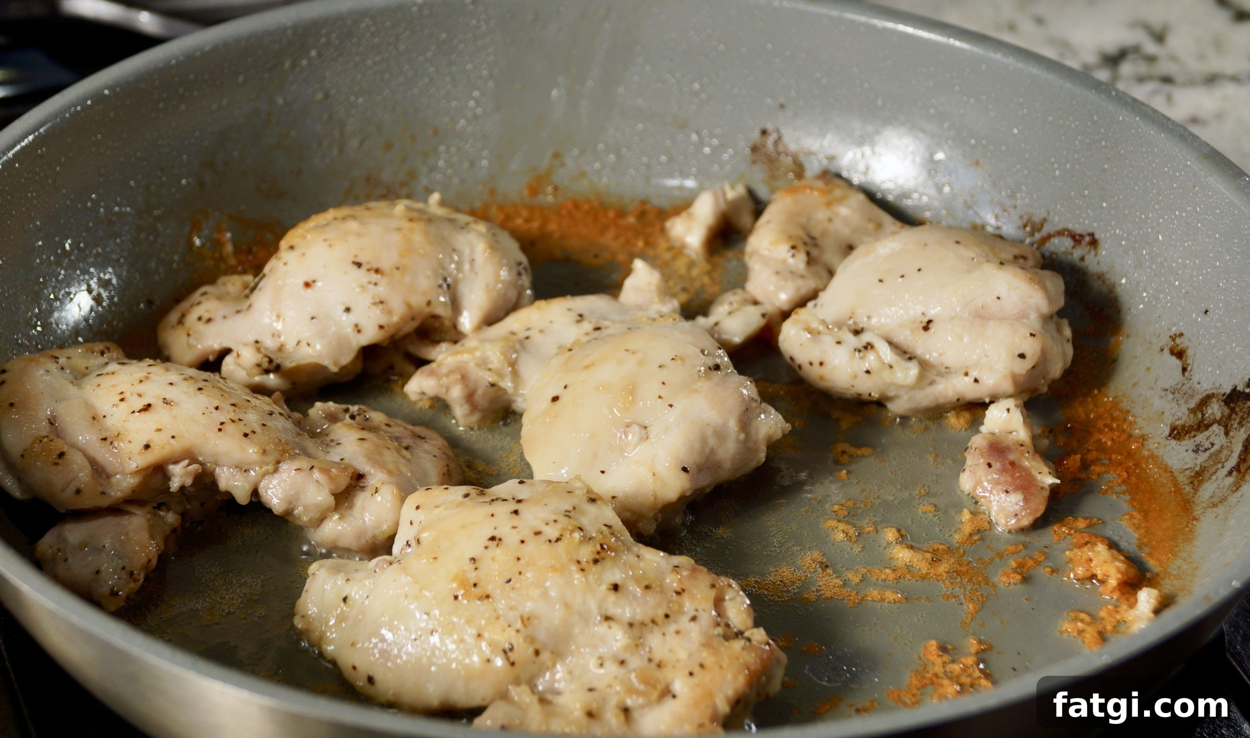 Chicken thighs for Mexican cauliflower arroz con pollo
