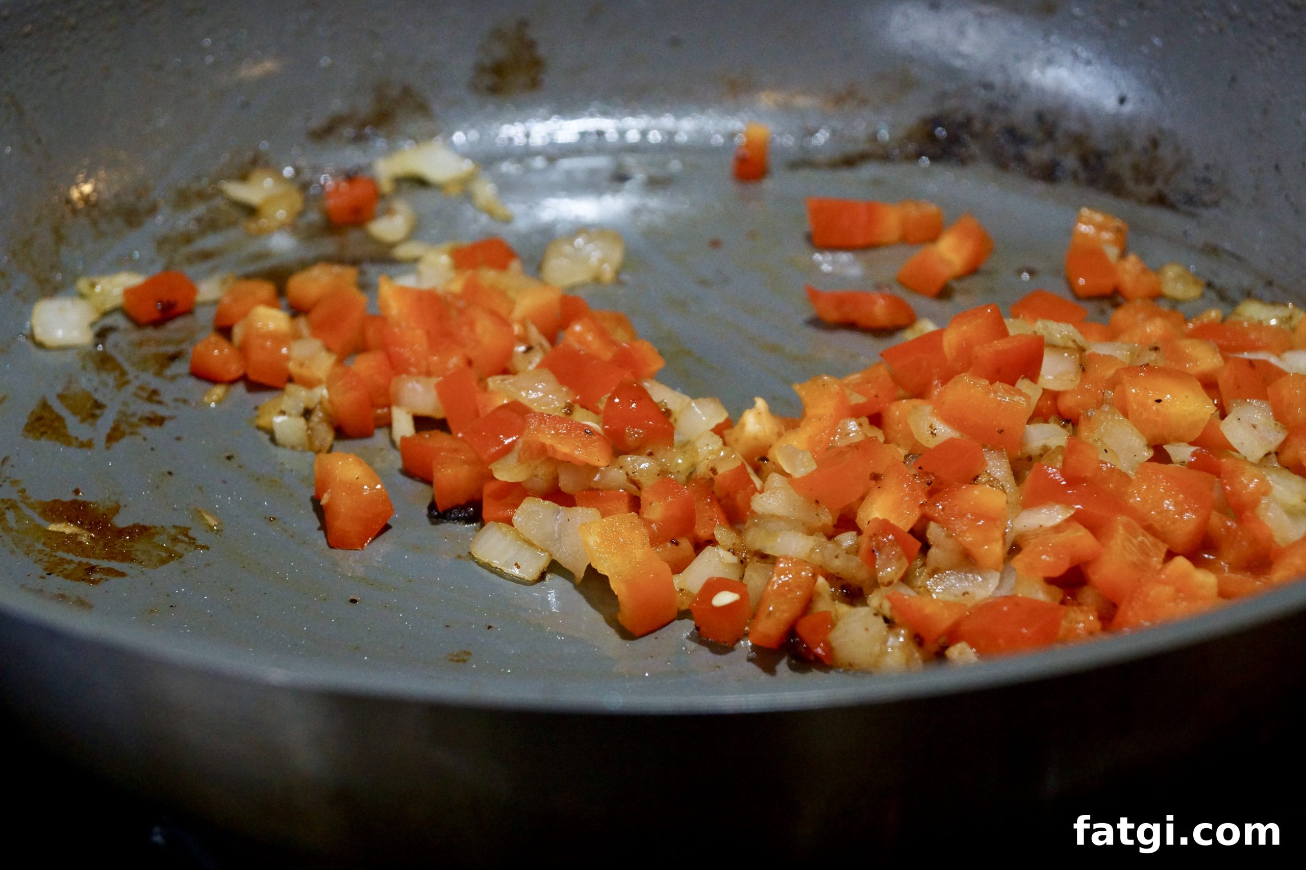 Vegetables for Mexican cauliflower arroz con pollo