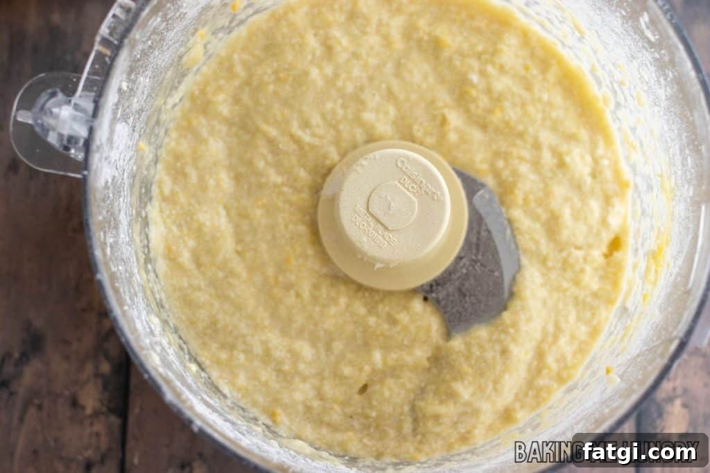filling in food processor