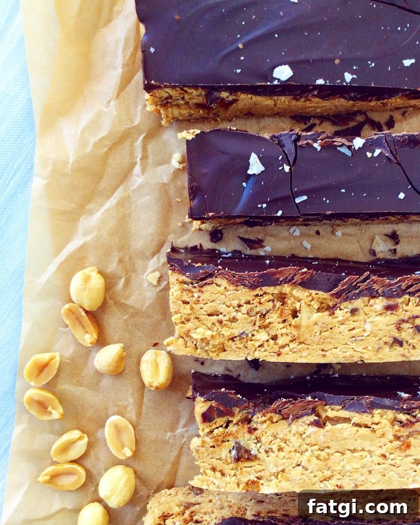 Peanut Butter Cup Protein Bars