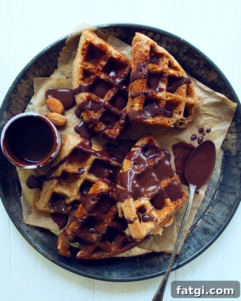Gluten-Free Grain-Free Paleo Healthy Waffles