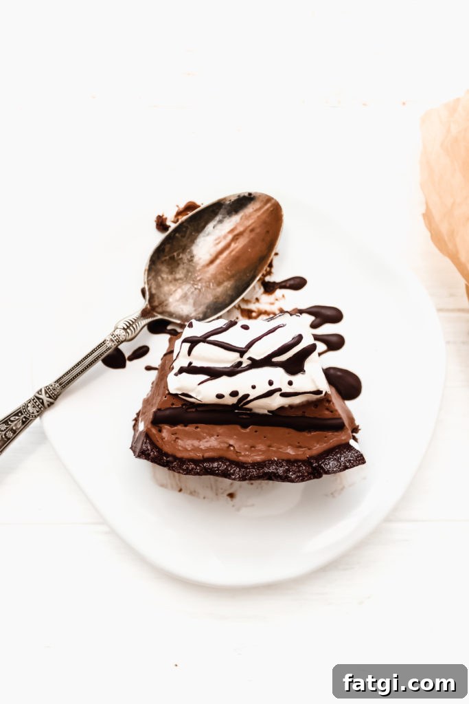 No-Bake Chocolate Cream Pie Gluten Free Vegan Paleo
