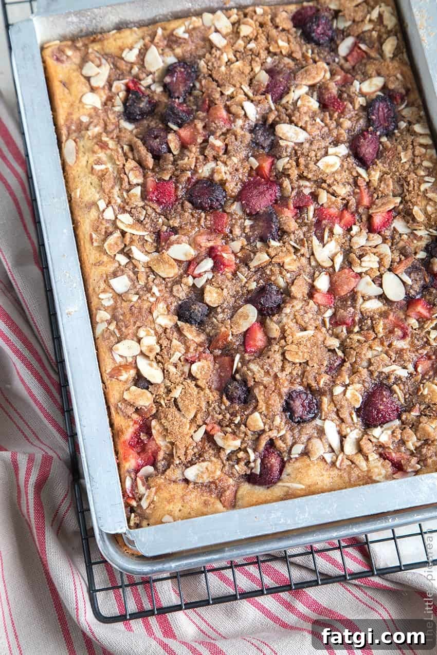 Overnight Berry Coffee Cake