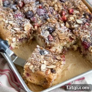 Overnight Berry Coffee Cake