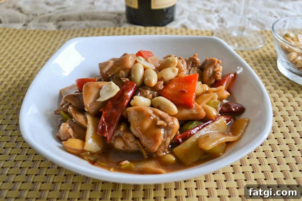 Kung Pao Chicken closeup