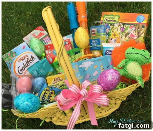 Non Candy Kids Easter Basket Ideas