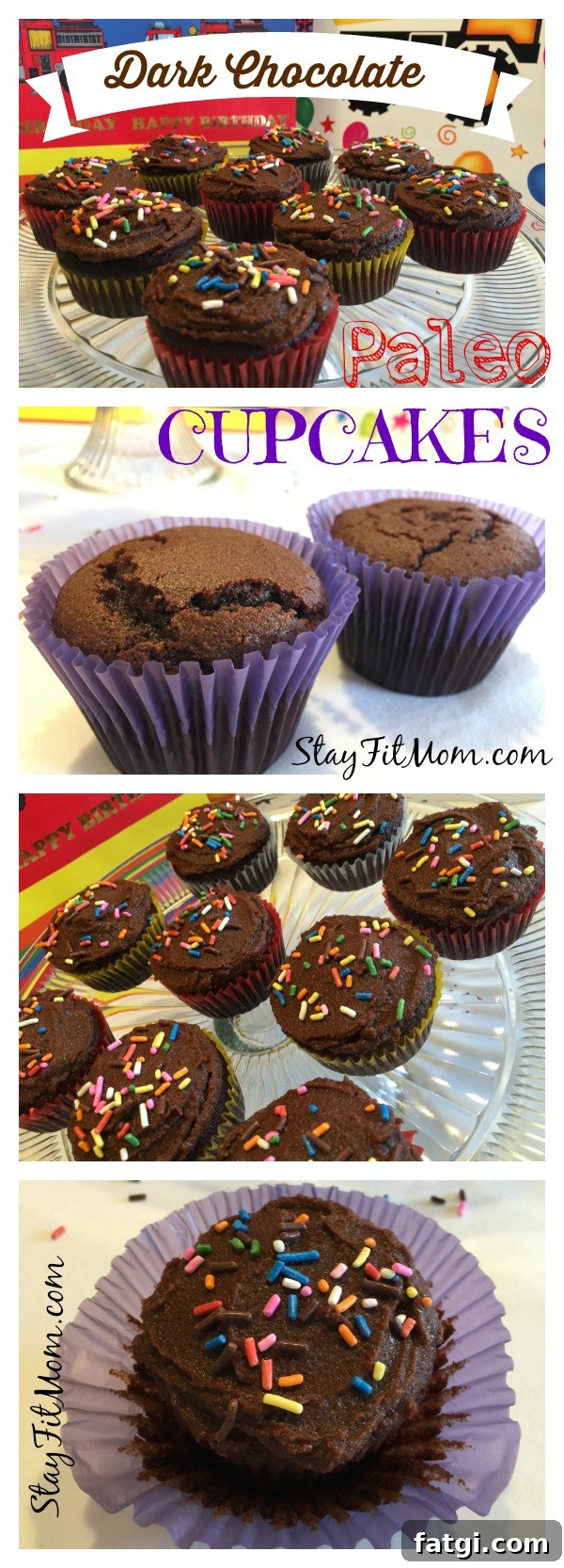 Moist paleo cupcakes perfect for a special occasion