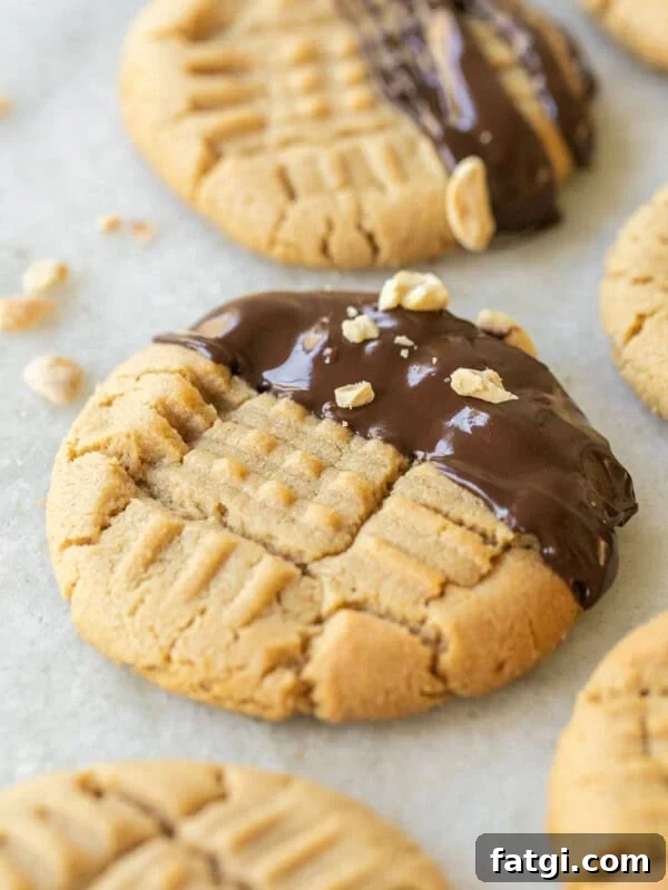 Classic peanut butter cookies