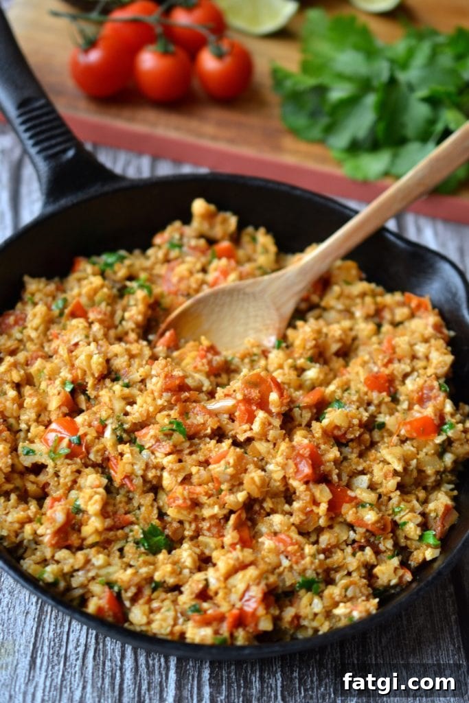 Mexican Cauliflower Rice