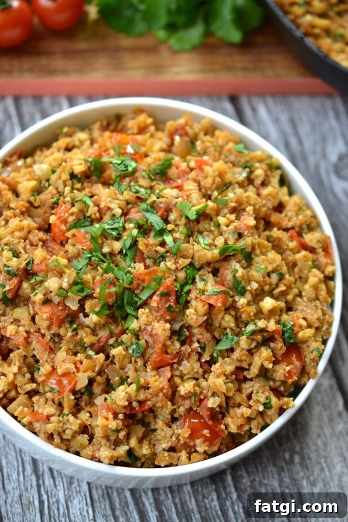 Mexican Cauliflower Rice
