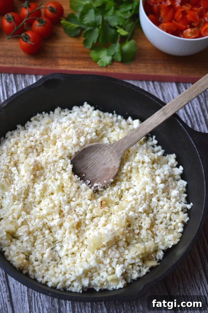 Mexican Cauliflower Rice