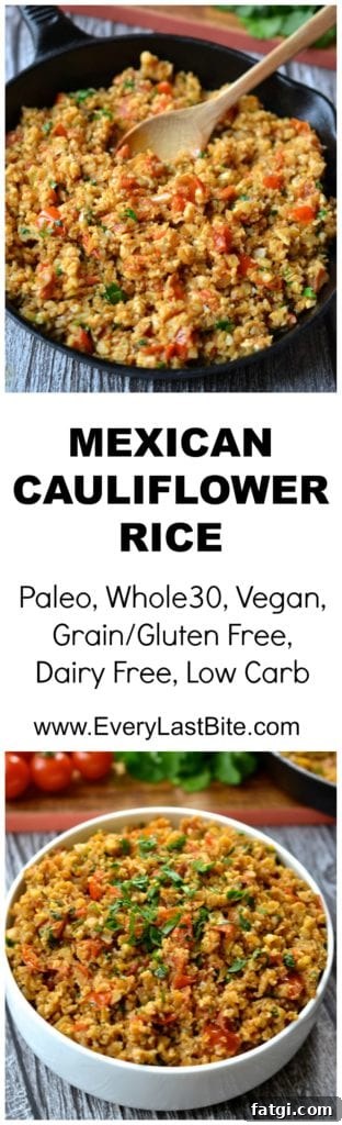 Mexican Cauliflower Rice
