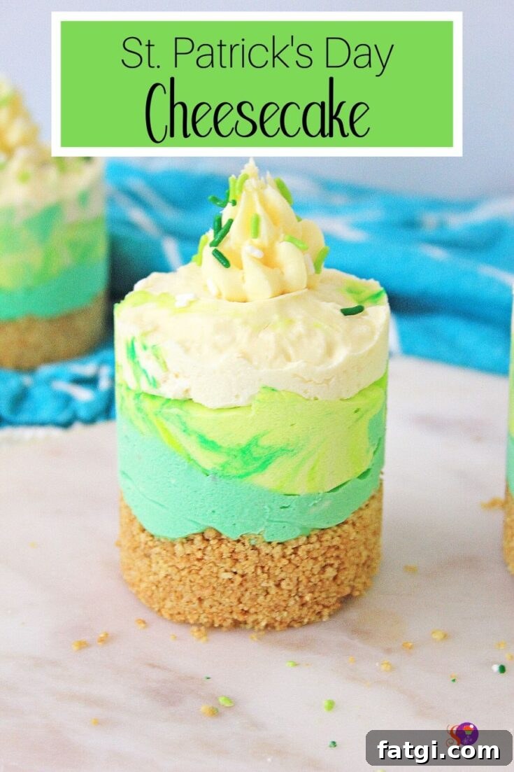 St. Patrick’s Day Cheesecake