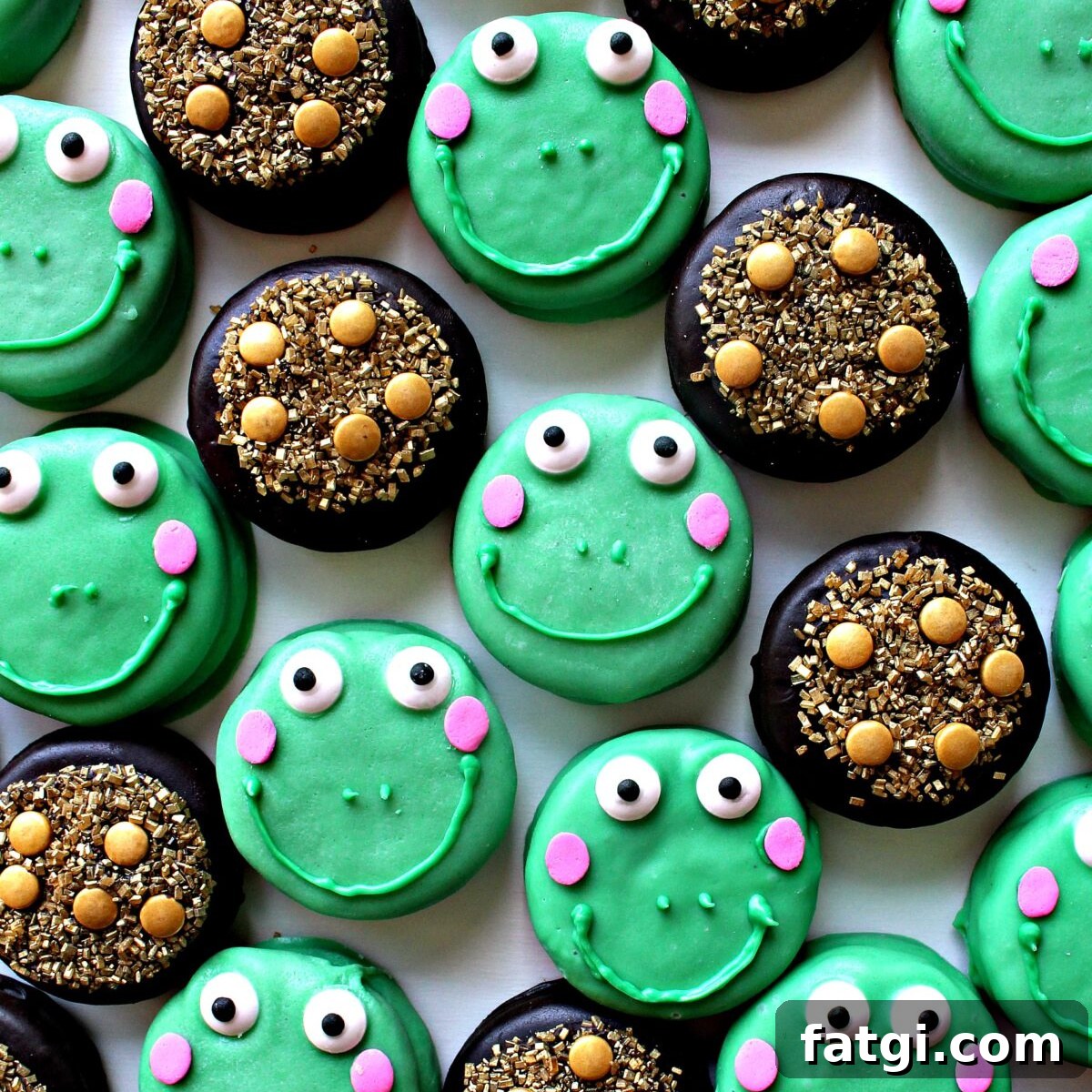 St Patricks Day Cookies leap-rechauns