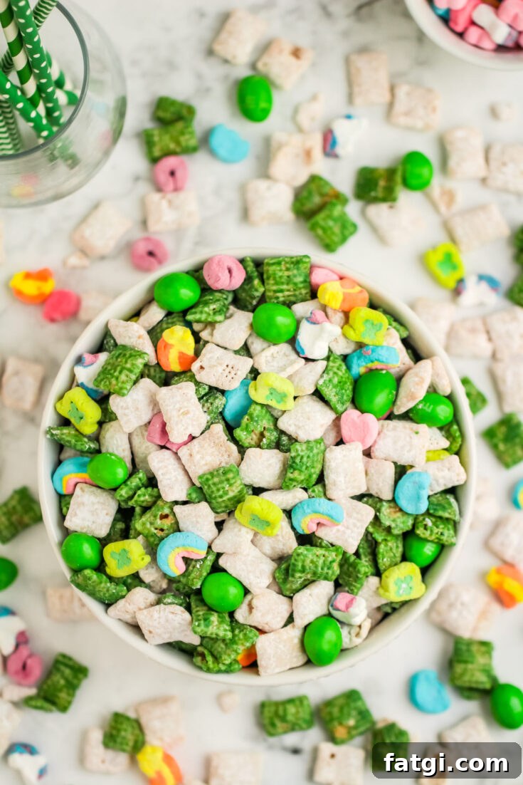 St. Patrick's Day Muddy Buddies