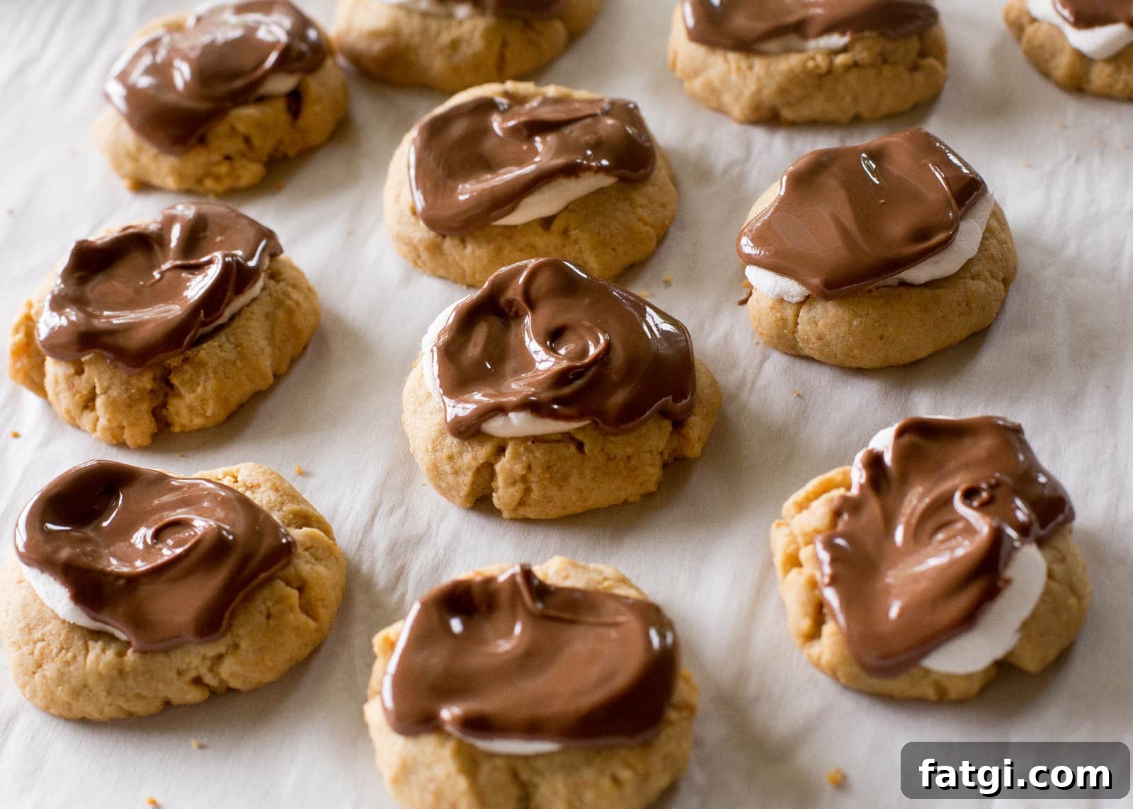 S'mores Thumbprints