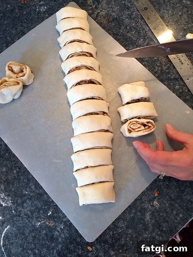 Peachy Pecan Cinnamon Buns via LizsHealthyTable.com